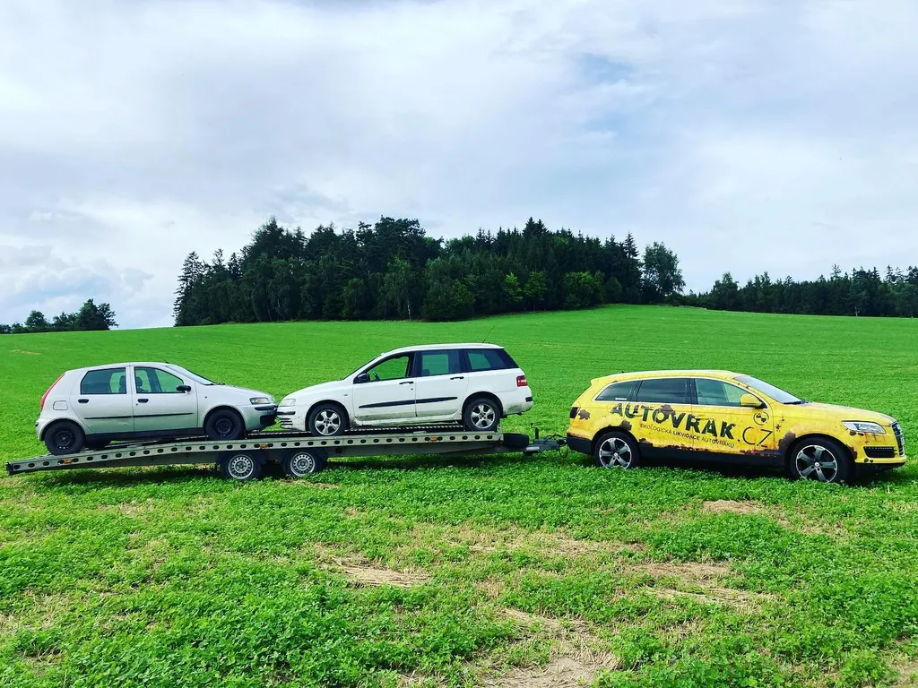 Odtahová služba Autovrak.cz v terénu